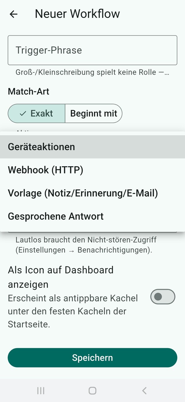 Taskurio Bildschirm zum Erstellen eines neuen Workflows